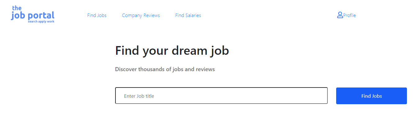 Job Portal Preview